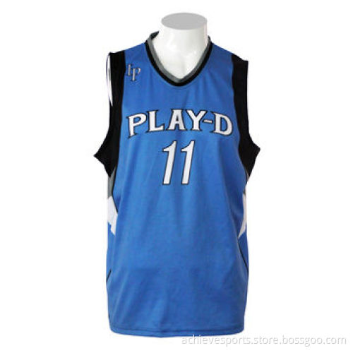 Latest Design Basketball Team Uniform with Numbers and Names, OEM Services Provided